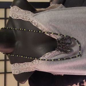 Hematite Neckace and 2 Bracelets